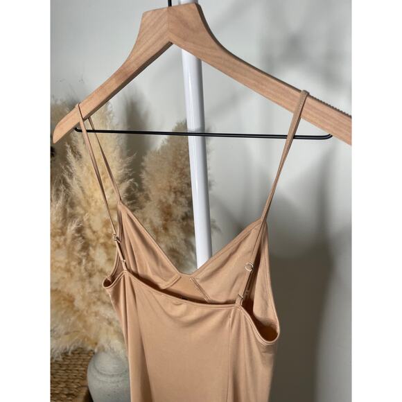 I.AM.GIA Mini Slip Dress Medium Nude Cream Tan - Picture 7 of 8